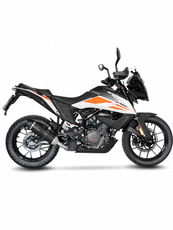 Tłumik motocyklowy LeoVince LV One Evo Black Edition [Slip-On, Stainless Steel] do KTM 390 Adventure [20-]