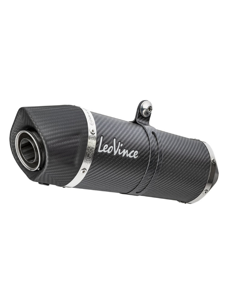 Pełny układ wydechowy LeoVince LV One Evo [Carbon] do Yamaha MT-125/ YZF-R 125/ XSR 125 (21-24)