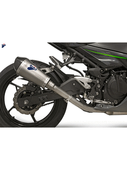 Tłumik Slip-On Termignoni Conical tytan + rura łącząca do Kawasaki Ninja Z400 (18-20)