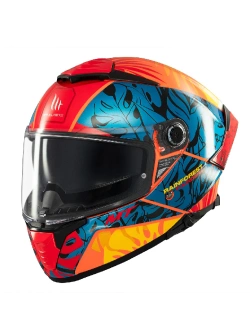 Kask integralny MT Thunder 4 SV Rainforest C4 pomarańczowo-niebieski połysk