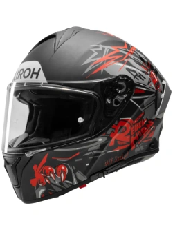 Kask integralny Airoh Spark 2 Cruze czarno-szaro-czerwony matowy