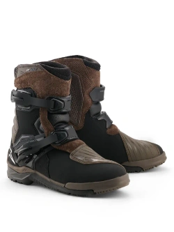 Buty enduro Alpinestars MX Belize V2 Drystar czarno-brązowe
