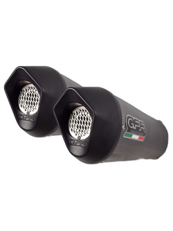 Podwójny tłumik G.P.R Furore Evo4 Poppy do BMW K 1600 GT (17-21) Stal nierdzewna 