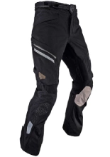 Spodnie motocyklowe tekstylne Leatt DriTour 5.5 Stealth czarno-szare