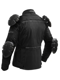 Kurtka motocyklowa tekstylna Broger Overland czarna