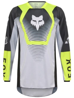 Bluza enduro Fox 180 Collect czarno-szaro-żółta