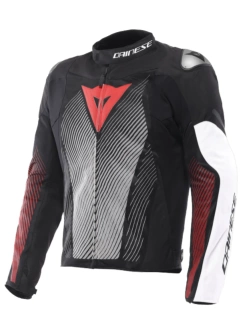 Kurtka motocyklowa tekstylna Dainese Ventar Air Tex czarno-biało-czerwona