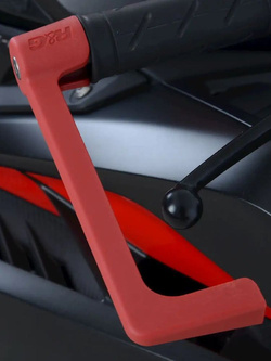 Osłona dźwigni hamulca/ sprzęgła R&G do Yamahy Tracer 7/ GT (21-24) czerwona