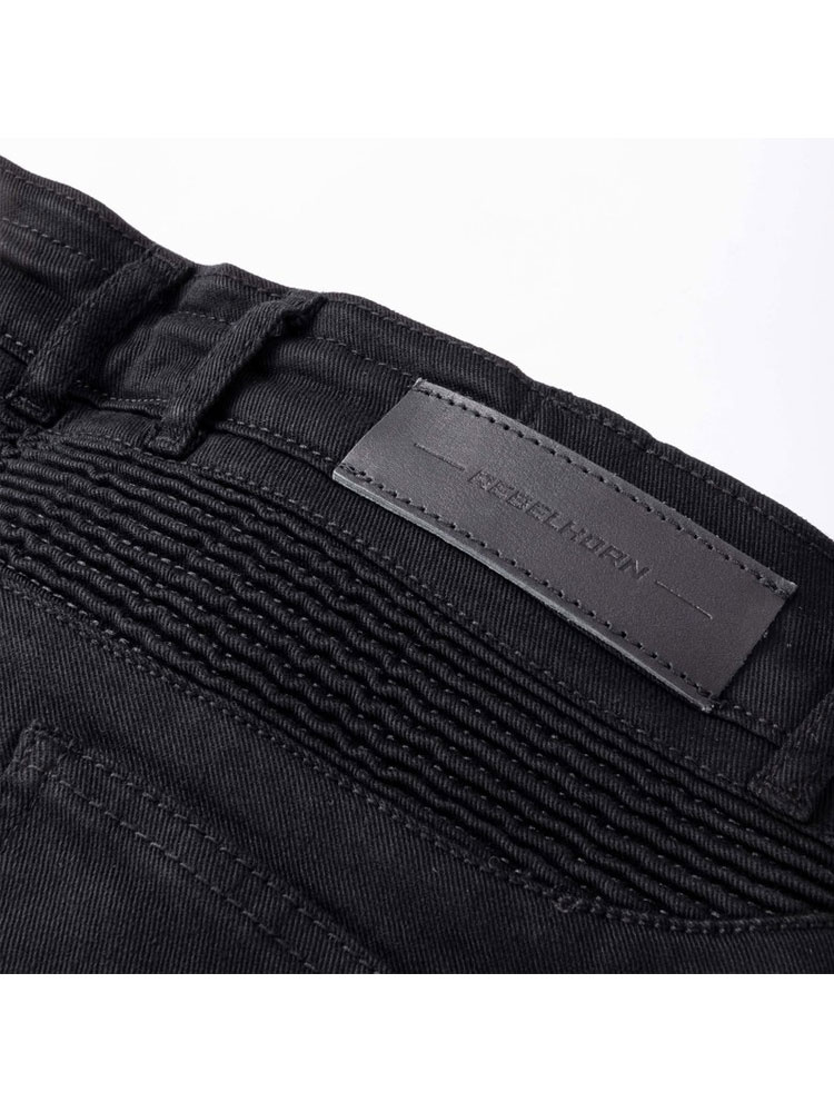 Jeansy motocyklowe Rebelhorn Vandal Twill czarne