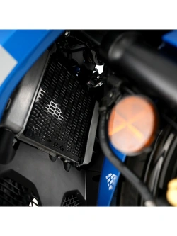 Osłona chłodnicy R&G Racing Suzuki GSX-R 125/ GSX-S 125 (17-) aluminiowa, czarna