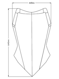 Szyba turystyczna PUIG do Yamaha TRACER 900 / GT (21-) przezroczysta