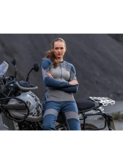 Koszula z ochraniaczami damska Knox Urbane Pro Move niebiesko-szara