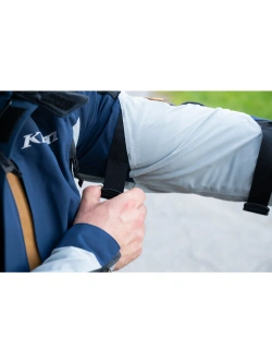 Kurtka motocyklowa tekstylna Klim Latitude niebieska