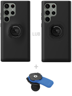 Zestaw: etui na telefon Samsung Galaxy S23 Ultra + uchwyt kulowy Quad Lock
