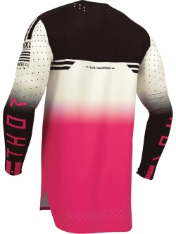 Bluza enduro Thor Sportmode czarno-biało-różowa
