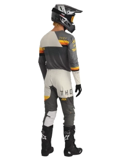 Bluza enduro Thor Sportmode League szaro-biała