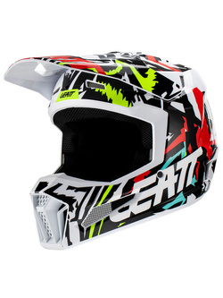 Kask enduro Leatt Moto 3.5 V23 Zebra