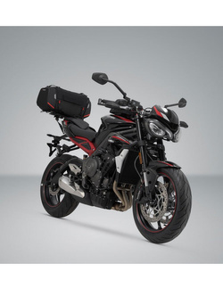 Zestaw: torba na tył Rackpack + stelaż Street-Rack SW-Motech KTM 390 Adv (19-25) [pojemność 32,0-42,0 l]