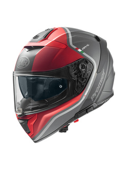 Kask integralny Premier Devil PH17 BM szaro-czerwony