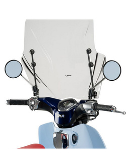 Owiewka do skutera PUIG T.X. Honda Super Cub C125 (19-25)/Supercup 125i C125 E4/E5 (18-23) przezroczysta
