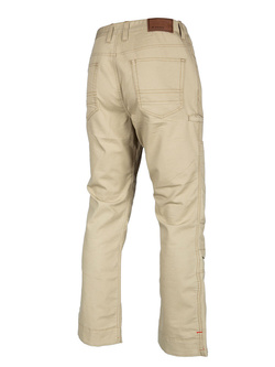 Spodnie motocyklowe tekstylne Klim Outrider jasnobrązowe