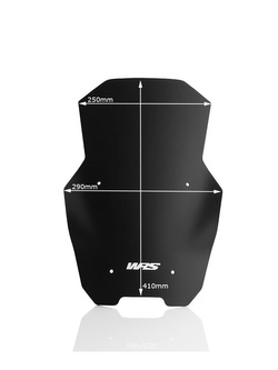 Szyba motocyklowa WRS Sport do Hondy X-ADV 750 (17-20) czarna matowa