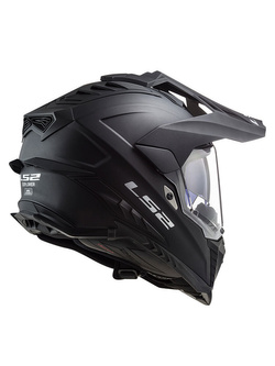 Kask integralny LS2 MX701 Explorer HPFC Solid czarny matowy
