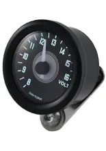Voltomierz analogowy Daytona Velona48 z białym podświetleniem LED [12 V]