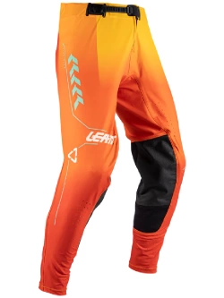 Spodnie cross Leatt Moto 5.5 I.K.S czarno-pomarańczowe