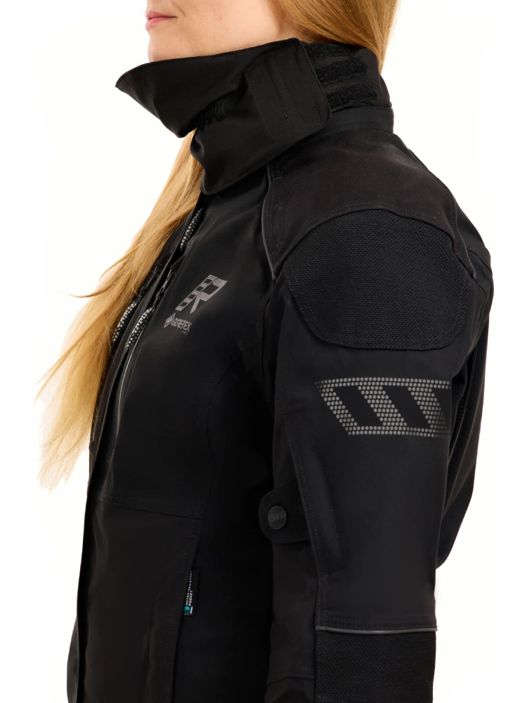 Kurtka motocyklowa damska tekstylna Rukka FlexoRina czarna