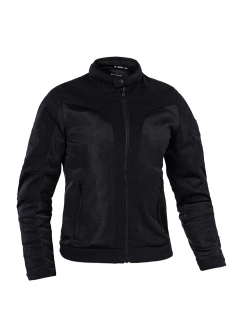 Kurtka motocyklowa tekstylna damska John Doe Aero Mesh czarna