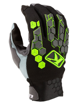 Rękawice cross Klim Dakar czarno-fluo zielone