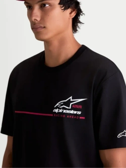 Koszulka z krótkim rękawem Alpinestars P1 CSF czarna
