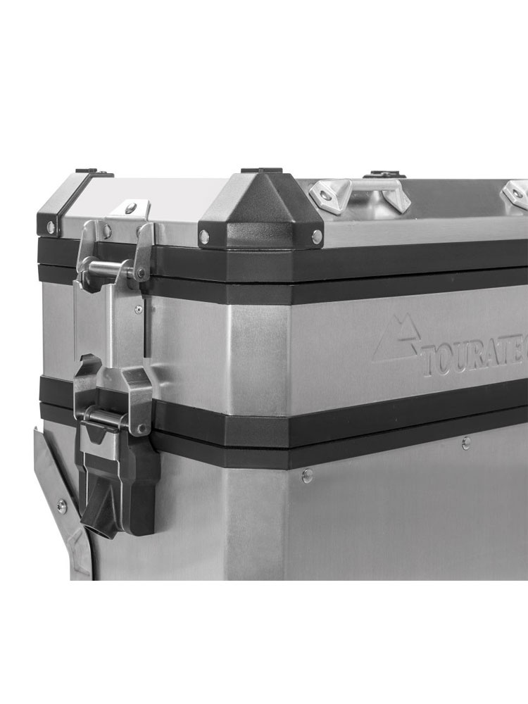 Podwyższenie kufrów Touratech Volume Booster do oryginalnych aluminiowych kufrów BMW srebrne