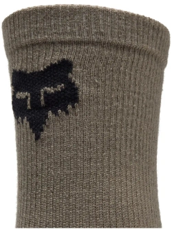 Skarpety Fox 6 Flexair Merino czarno-brązowe