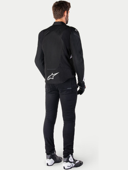 Kurtka motocyklowa tekstylna Alpinestars T-Jaws V4 czarno-biała