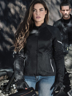 Kurtka motocyklowa tekstylna damska Shima Jet Lady czarna