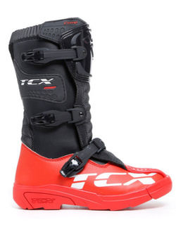 Buty motocyklowe dziecięce TCX Comp Kid czarno-czerwone