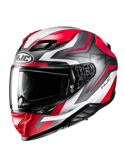 Kask integralny HJC F71 Fes czerwono-szary