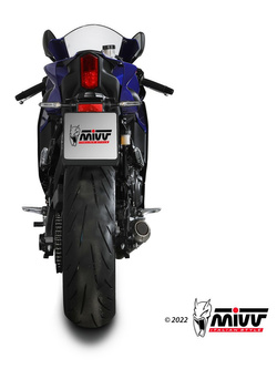 Pełny układ wydechowy (MK3) MIVV do Yamaha YZF-R7 (22-) carbon