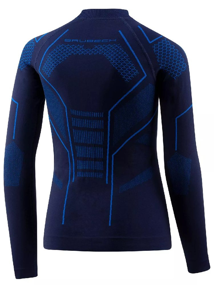 Bluza termoaktywna dziecięca Brubeck Thermo Junior granatowa