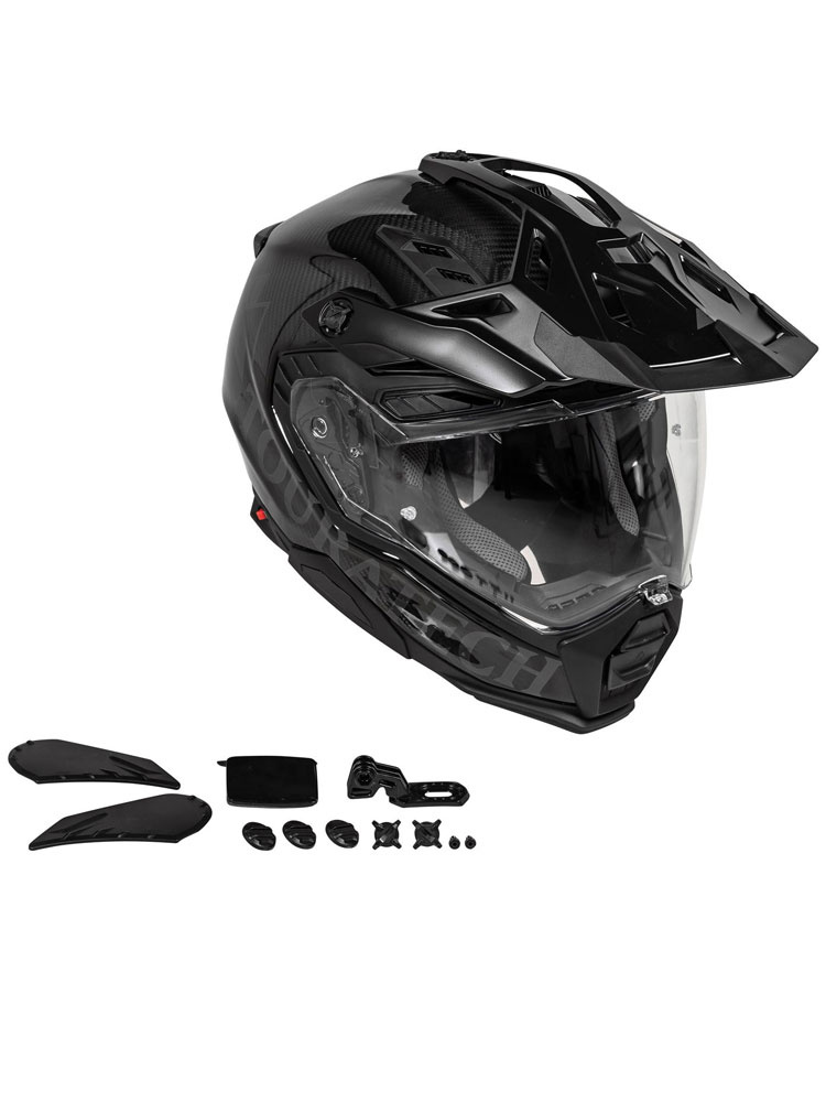 Kask adventure Touratech Aventuro Pro Carbon szary