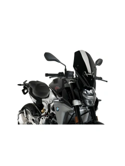 Owiewka motocyklowa turystyczna PUIG BMW F900R (20-) (bez oryginalnego wspornika) czarna