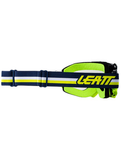 Gogle motocyklowe z przezroczystą szybą Leatt Velocity 4.5 niebieskie