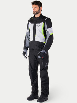 Kurtka motocyklowa tekstylna Alpinestars ST-1 WP czarno-szaro-fluo