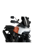 Szyba motocyklowa sportowa PUIG Harley Davidson Pan America RA1250 (21-24)/ Pan America Special RA1250S (21-24) czarna