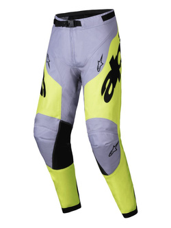 Spodnie cross Alpinestars MX Racer Veil szaro-żółty