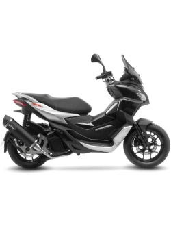 Tłumik motocyklowy LeoVince Nero Aprilla SR GT 125 (22-24)/ SR GT 125 Sport (22-24) stalowy [z homologacją]