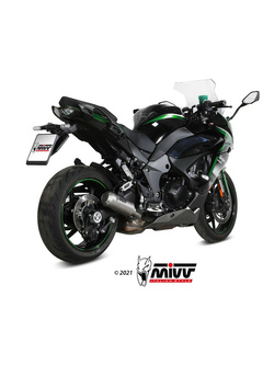 Tłumik motocyklowy Slip-On Line (MK3) MIVV do Kawasaki Ninja 1000 SX (20-) srebrny