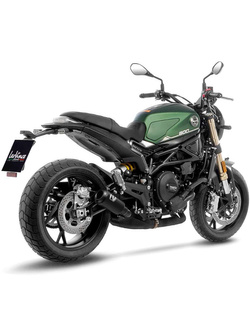Tłumik motocyklowy LeoVince LV-10 Full Black [Slip-On, Black Stainless Steel] do Benelli Leoncino 800 (22-24)
